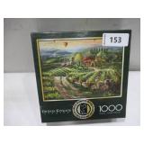 NEW Buffalo Games Interlocking Jigsaw Puzzle, 1000 pc. - Thomas Kinkade Studios - Valley  Vineyard