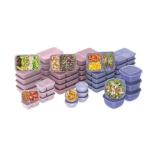 NEW Bentgo Prep 90-Piece Food Storage Set - Dusky Field Collection