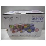 NEW Bentgo Prep 90-Piece Food Storage Set - Dusky Field Collection