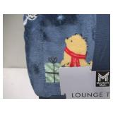 NEW Member’s Mark Festive Pattern Holiday Throw Blanket - Puppies with Presents