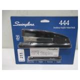 NEW Swingline S7044401STP Black 20-Sheet Capacity Commercial Desktop Stapler Value Pack