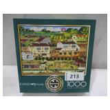 NEW Buffalo Games Interlocking Jigsaw Puzzle, 1000 pc. - Charles Wysocki Amish Country