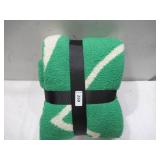 NEW Logo Brands North Dakota Fighting Hawks Luxe Dreams Throw, 60" x 80"