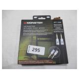 Monster Cable SP2000-S-3WW-U 3 ft. 600576-00 Studio Pro 2000 Speaker Cable
