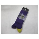 NEW Strideline NFL Minnesota Vikings Adult 2-Pack Crew Socks - M/L