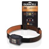 NEW DURACELL 250 Lumen Motion-Activated LED Headlamp with Night Vision - Comfortable and Ultra-Strong Design with 3 Modes and 3-AAA Batteries Included