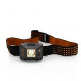 NEW DURACELL 250 Lumen Motion-Activated LED Headlamp with Night Vision - Comfortable and Ultra-Strong Design with 3 Modes and 3-AAA Batteries Included