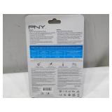 NEW PNY Elite-X (128GB, 2 Pk) MicroSDXC USH-I/U3 Class 10 V30, 100MB/S With Adapter