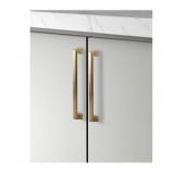 NEW Sapphire Octa 7-1/2-in , 192mm Center to Center Gold Rectangular Bar Appliance Pull 10 -Pack