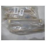 NEW Sapphire Octa 7-1/2-in , 192mm Center to Center Gold Rectangular Bar Appliance Pull 10 -Pack
