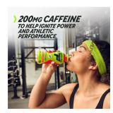 Fast Twitch by Gatorade Energy Drink, Strawberry Watermelon, 12 fl oz, 12 Count Bottles Strawberry Watermelon BB Oct 5 2025