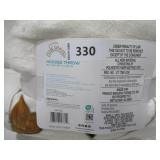 NEW Kids’ Plush Hooded Throw with Faux Fur Lining, 40" x 50" - Squishmallows