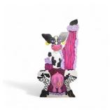 Large Wood Cutout Cow Art 89x48x3/4