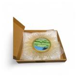 2 Wall Hanging Mirrors "6 Each/12" Total length