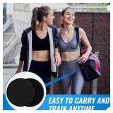 Wettarn 24-piece Core Sliders for Abdominal Exercise Gliding Discs Dual-Sided