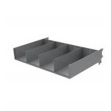 7 New Burnside Silver 24" Merchandising Bins