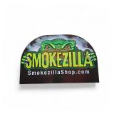 Smokezilla Ad Sign Plastic 19.5x12.5
