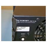 Crown Audio CTs600 DCI 2/300 DriveCore Install Analog Series 2-Channel Amplifier 300 Watts per Channel