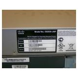 (1) Cisco SG500-28P 28-Port Gigabyte PoE Stackable Managed Switch and (1) Cisco WS-C2960XR-48TD-I 48-Port SWITCH