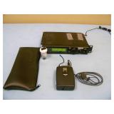 Shure ULXP4 Professional Wireless Diversity Receiver with ULX1-G3 Wireless Bodypack Transmitter, Lapel / Lavalier Microphone / Mic and Shure Soft-Sided Case