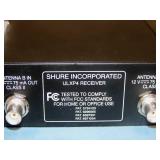 Shure ULXP4 Professional Wireless Diversity Receiver with ULX1-G3 Wireless Bodypack Transmitter, Lapel / Lavalier Microphone / Mic and Shure Soft-Sided Case