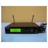 Shure SLX4 Professional Wireless Receiver with SLX-1 Wireless Bodypack Transmitter, Shure SM58 Handheld Microphone / Mic with SLX2, Lapel / Lavalier Mic and (2) Shure Soft-Sided Cases