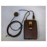 Shure ULX1-G3 Wireless Bodypack Transmitter with Lapel / Lavalier Microphone / Mic and Shure Soft-Sided Bag