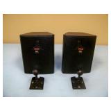 (Pair) 5.25" JBL Control 25 2-Way 200W Shielded Indoor / Outdoor Loudspeakers / Speakers with InvisiBall Mounting Systems