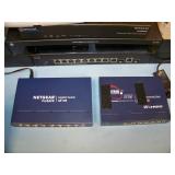 Miscellaneous Switches, Modem, Keyboards, Telephones / Phones, CenturyLink Prism Boxes with Remote Controls and more