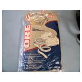 Oreck XL Commercial Cannister Bagged Vacuum with Attachments and Replacement Bags