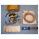 Replacement Door Handle, Ice Maker Connector (NEW) and Warner 1 1/2" Putty Knife