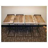 (4) End / Side Office / Conference Room / Home Tables
