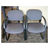 (2) Reception Area / Office / Conference Room Chairs