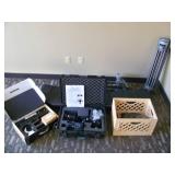 Professional Camera JIB Set-Up with Swift Jib 50, Tripod, Spreader, Counter-Balance Weights and more