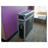 Omega Heavy-Duty Road / Travel Case with (2) Dolly Wheels, Heavy-Duty Handles / Clasps and Foamed Inside