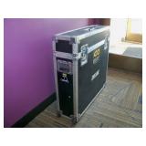 Omega Heavy-Duty Road / Travel Case with (2) Dolly Wheels, Heavy-Duty Handles / Clasps and Foamed Inside