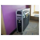 Omega Heavy-Duty Road / Travel Case with (2) Dolly Wheels, Heavy-Duty Handles / Clasps and Foamed Inside