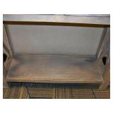 38" Rectangle MDF Console Table with (2) Drawers