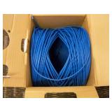 Cat5e, Spools of Coax Cables, Cable Sheathing and a Cable Spooler