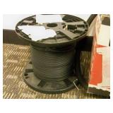 Cat5e, Spools of Coax Cables, Cable Sheathing and a Cable Spooler