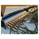(2) Canare 32MD-ST-2U / Mid-size HD-SDI Patchbays and included Cables