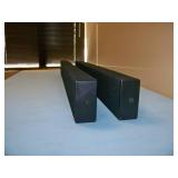 (2) Innovox F100P (FF-V2.4P) Powered Speaker Bars