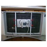 50" VIZIO D50-D1 D-Series 1080p Smart Full-Array LED TV Built Into Rolling Broadcast / Studio Desk