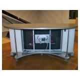 50" VIZIO D50-D1 D-Series 1080p Smart Full-Array LED TV Built Into Rolling Broadcast / Studio Desk