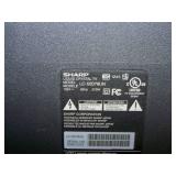 52" Sharp LC-52D78UN 1080p AQUOS LCD TV with Wall Mount and Remote Control