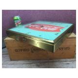 Vintage "Drink Coca Cola" Fishtail - Palm Clock - Neat!