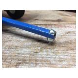 Vintage 1:12 ERTL Ford 8000 Tractor with "The Big Blue" Trailer