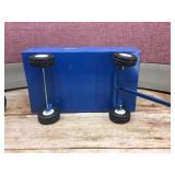 Vintage 1:12 ERTL Ford 8000 Tractor with "The Big Blue" Trailer