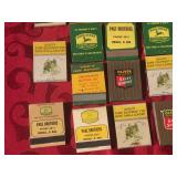 Vintage MATCHBOOKS - Oliver - John Deere - Massey Ferguson
