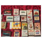 Vintage GAS/OIL Automotive MATCHBOOKS - Wow!